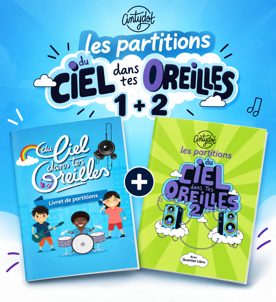Partitions PDF | Du ciel dans tes oreilles I + II