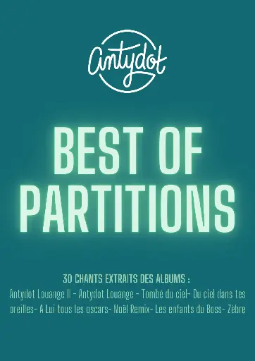 Carnet de partition Best of Antydot
